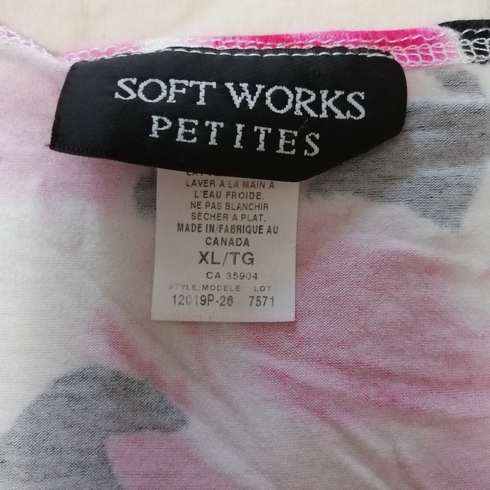 Soft Works Spring Roses Blouse + Skirt Set XL - Picture 7 of 14